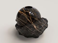 VASO ROTONDO IN MARMO PORT LAURENT&nbsp;ORIGINE - PISTORE MARMI