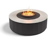 Caminetto da esterno in acciaio zincato con WiFi&nbsp;COMET TABLE - PLANIKA