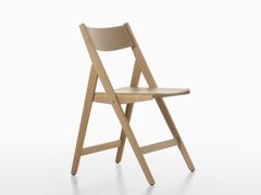 Sedia pieghevole in rovere&nbsp;THEO - PLANK