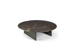 Tavolino rotondo basso in marmo&nbsp;BLISSCAPE - POLTRONA FRAU S.P.A. SINGLE MEMBER