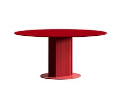 Tavolo rotondo in legno e vetro&nbsp;SIDE BY SIDE 703/TC - POTOCCO