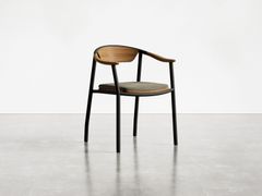 SEDIA DA GIARDINO IN ALLUMINIO E LEGNO CON BRACCIOLI&nbsp;SOLAR 961/PW - POTOCCO