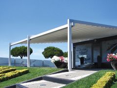 Pergola in alluminio con copertura scorrevole&nbsp;EVO - PRATIC