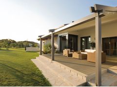 Pergola in alluminio con copertura scorrevole&nbsp;INFINITY - PRATIC