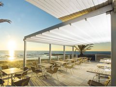 Pergola in alluminio con copertura scorrevole&nbsp;LEVEL - PRATIC