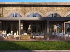 Pergola motorizzata in alluminio con copertura scorrevole&nbsp;NOMO - PRATIC