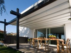 Pergola in alluminio con copertura scorrevole&nbsp;STIL - PRATIC