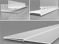 Sistema componibile per realizzare un profilo di partenza in PVC per cappotto&nbsp;MODULA - UNICALCE
