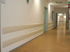 Protezione paracolpi in policarbonato&nbsp;Fascia paracolpi con fissaggio meccanico - PROEXPANSO