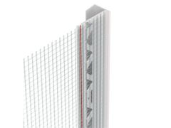 Parabordo con rete per cartongesso in PVC&nbsp;37154 / 37155 - PROTEKTOR