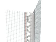 Angolare con rete e bordo di rinforzo per isolamento termico&nbsp;37521 / 37523 / 37524 / 37525 / 37526 - PROTEKTOR