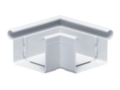 Angolare esterno per grondaia a cassetta in PVC&nbsp;84111 - PROTEKTOR
