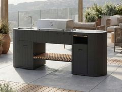 Cucina da esterno con grill, lavello, mobile e 3 bruciatori&nbsp;OVO GL - Q-BOO