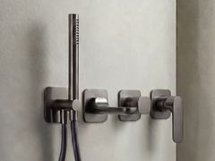 Miscelatore per vasca a 4 fori con doccetta&nbsp;SMOOTH 2970502 - QD ITALIA