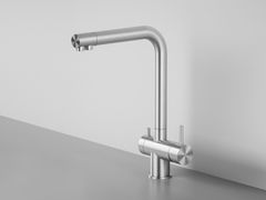 Rubinetto da cucina per trattamento acque con acque separate&nbsp;IDEALAQUA 383 - QUADRO