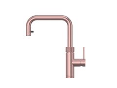 Miscelatore da cucina in acciaio inox con doccetta estraibile&nbsp;FLEX SQUARE - QUOOKER ITALIA