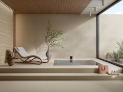 Pavimento/rivestimento in gres porcellanato effetto pietra per interni ed esterni&nbsp;DUNE WIND - RAK CERAMICS