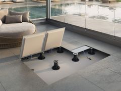 Sistema di riscaldamento radiante elettrico a pavimento per ambienti non ordinari&nbsp;MORE FTA-E QUADRO - RBM