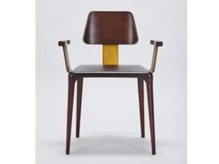 Sedia in noce con braccioli&nbsp;BROOKLYN - REDA AMALOU DESIGN