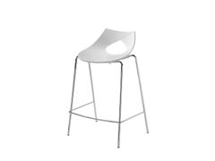 Sgabello in polipropilene con schienale basso&nbsp;NASTRO 011 - REDI F�BRICA DE M�VEIS MET�LICOS