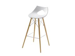 SGABELLO ALTO IN POLIPROPILENE CON SCHIENALE BASSO&nbsp;NASTRO 028M - REDI F�BRICA DE M�VEIS MET�LICOS