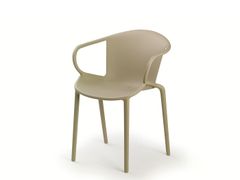 Sedia in polipropilene con braccioli&nbsp;PORTUGAL 001 - REDI F�BRICA DE M�VEIS MET�LICOS