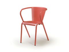 Sedia da giardino in alluminio con braccioli&nbsp;PORTUGUESA 001 - REDI F�BRICA DE M�VEIS MET�LICOS