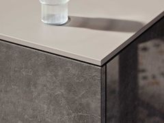 Rivestimento in vetro acrilico effetto marmo per mobili, nicchie e pareti&nbsp;RAUVISIO CRYSTAL STRONG - REHAU