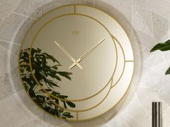 Orologio in vetro a specchio da parete&nbsp;POSITANO - RIFLESSI