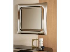 Specchio rettangolare da parete con cornice&nbsp;SINUO - RIFLESSI
