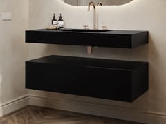 Mobile bagno sospeso in Corian� con cassetti&nbsp;GAIA CORIAN� - RILUXA HQ