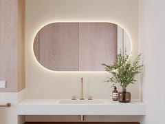Specchio bagno ovale da parete&nbsp;STELLA - RILUXA HQ