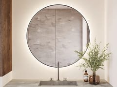 Specchio rotondo con cornice e illuminazione integrata&nbsp;VEGA - RILUXA HQ