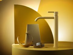 Miscelatore per lavabo da piano monocomando alto&nbsp;DIAMETRO35 ELEGANCE - RUBINETTERIE RITMONIO