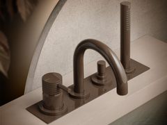 SET VASCA CON PIASTRA&nbsp;DIAMETRO35 IMPRONTE - RUBINETTERIE RITMONIO