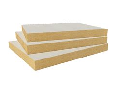 Pannello rigido in lana di roccia ad alta densit� per isolamento termoacustico&nbsp;ROCKSUPPORT ENERGY MULTIFIX - ROCKWOOL ITALIA