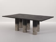 Tavolo rettangolare in legno massello ROOTS - MOVIMENTO CLUB