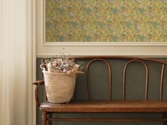 CARTA DA PARATI CON MOTIVI FLOREALI&nbsp;PAPILIO CURCUMA - RESSOURCE