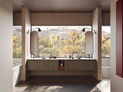 Mobile dal calore materico e accenti cromatici&nbsp;MOODE - REXA DESIGN SRL