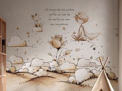 Carta da parati panoramica per bambini&nbsp;PRINCIPINO - RIMURA
