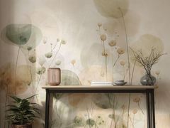 Carta da parati con motivi floreali&nbsp;SPROUT - RIMURA
