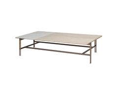 Tavolino da caff� rettangolare in pietra naturale&nbsp;GT - RITZWELL & CO.