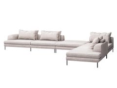 Divano modulare in tessuto&nbsp;VELAR - RITZWELL & CO.