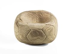 Poltrona girevole in cedro&nbsp;FOOTBALL - RIVA INDUSTRIA MOBILI