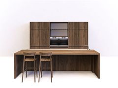 Cucina in legno massello con isola&nbsp;LINEA 45 - RIVA INDUSTRIA MOBILI