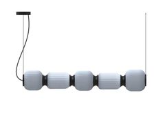 LAMPADA A SOSPENSIONE A LED IN FERRO E VETRO&nbsp;WHITEBERRY QUINTED - THE OFFICE COLLECTIVE