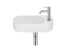 Lavamani sospeso ovale in porcellana&nbsp;MERIDIAN 327740..0 - ROCA SANITARIO