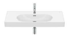 Lavabo sospeso ovale in porcellana&nbsp;MERIDIAN A32774 - ROCA SANITARIO