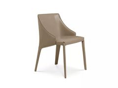 Sedia imbottita in pelle&nbsp;PIA - ROCHE BOBOIS