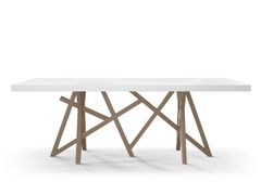 Tavolo da pranzo rettangolare in rovere&nbsp;SAGA - ROCHE BOBOIS